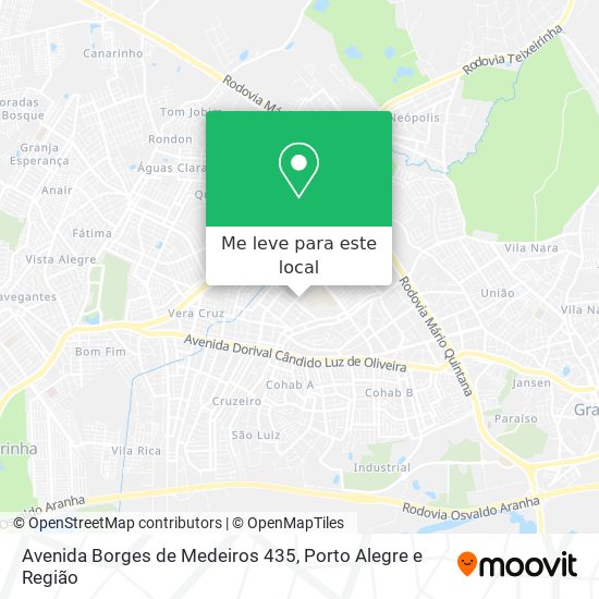 Avenida Borges de Medeiros 435 mapa