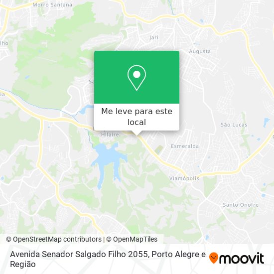 Avenida Senador Salgado Filho 2055 mapa