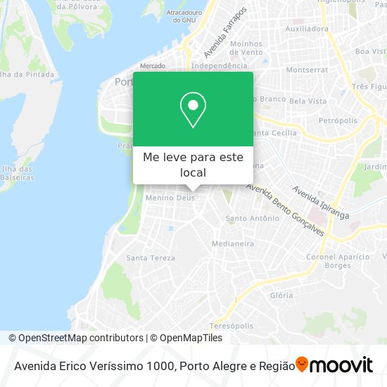 Avenida Erico Veríssimo 1000 mapa