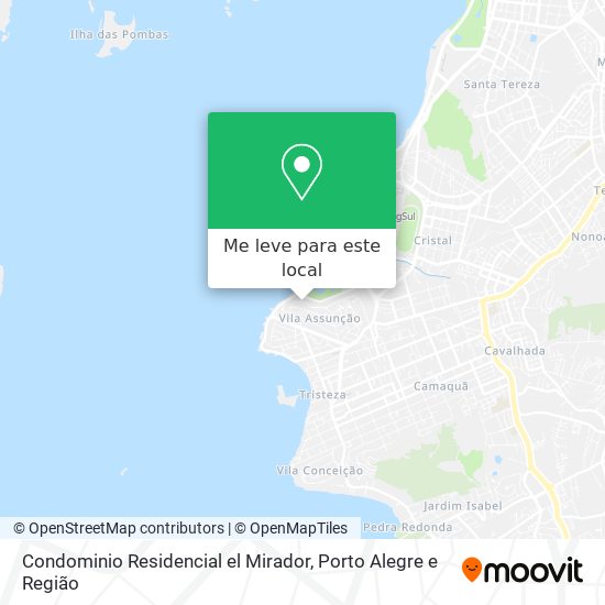 Condominio Residencial el Mirador mapa