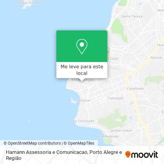 Hamann Assessoria e Comunicacao mapa