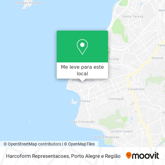 Harcoform Representacoes mapa