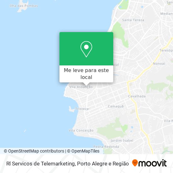 Rl Servicos de Telemarketing mapa