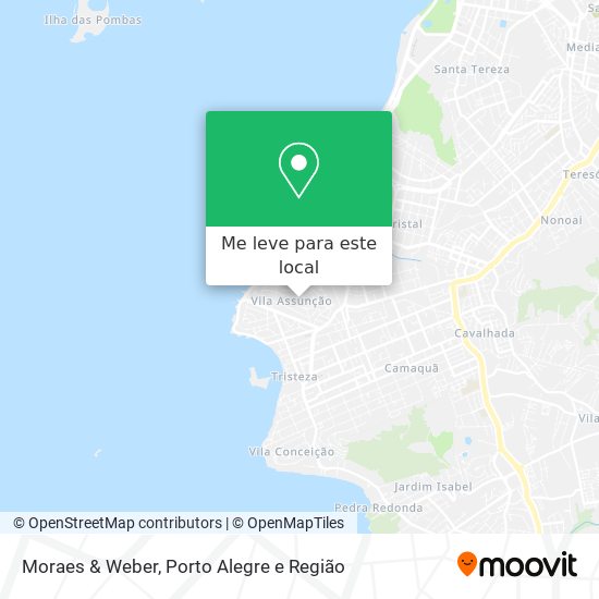 Moraes & Weber mapa