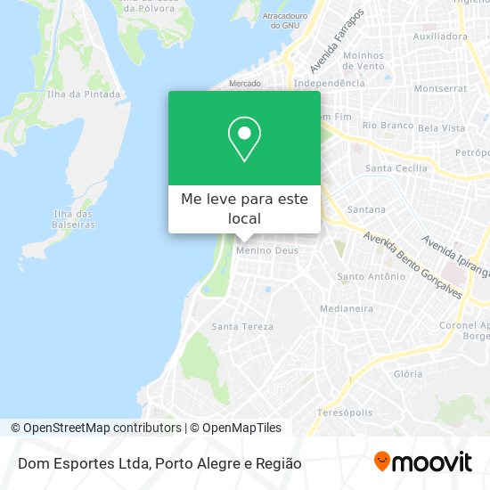 Dom Esportes Ltda mapa