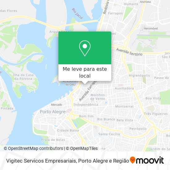 Vigitec Servicos Empresariais mapa