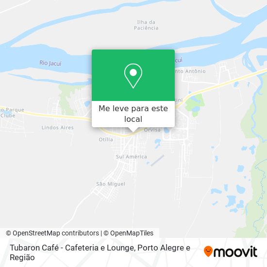Tubaron Café - Cafeteria e Lounge mapa