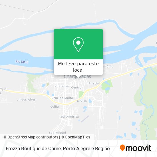 Frozza Boutique de Carne mapa