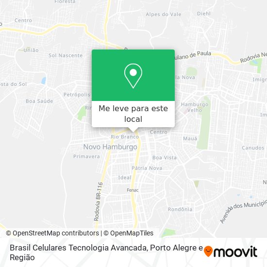 Brasil Celulares Tecnologia Avancada mapa