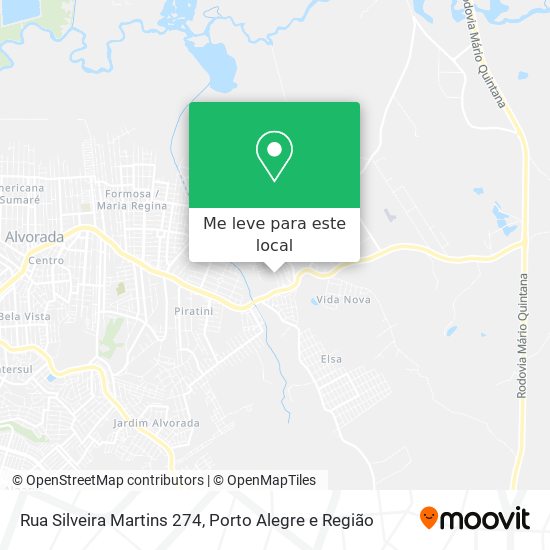 Rua Silveira Martins 274 mapa