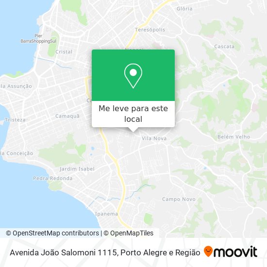Avenida João Salomoni 1115 mapa