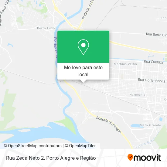 Rua Zeca Neto 2 mapa
