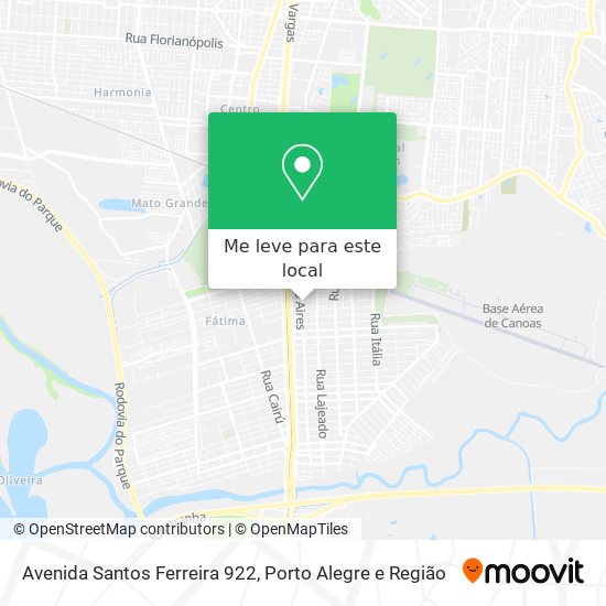 Avenida Santos Ferreira 922 mapa