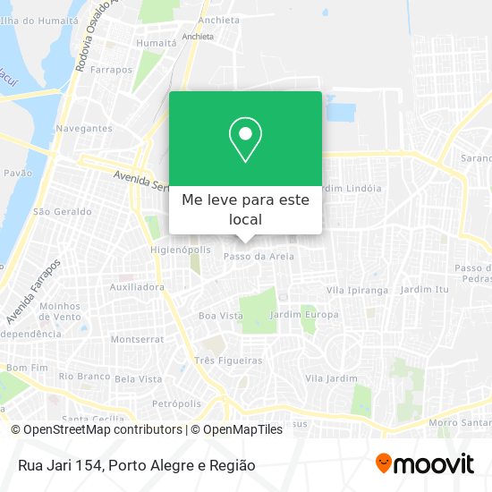 Rua Jari 154 mapa
