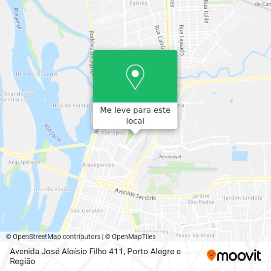 Avenida José Aloísio Filho 411 mapa