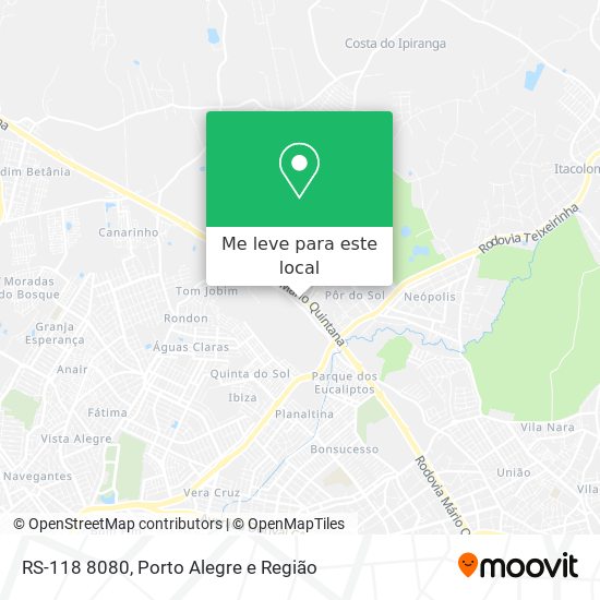 RS-118 8080 mapa