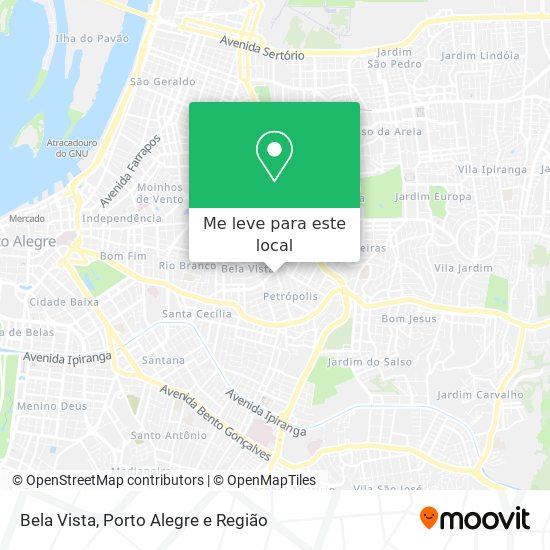 Bela Vista mapa