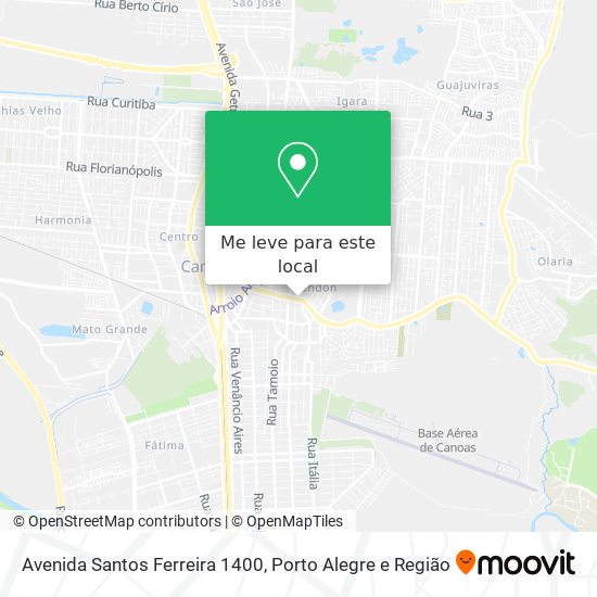 Avenida Santos Ferreira 1400 mapa