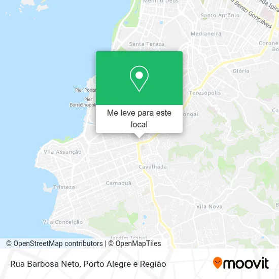 Rua Barbosa Neto mapa
