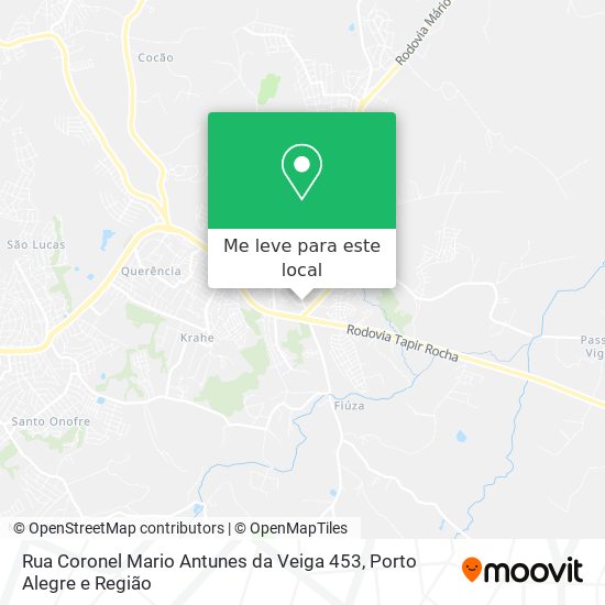 Rua Coronel Mario Antunes da Veiga 453 mapa