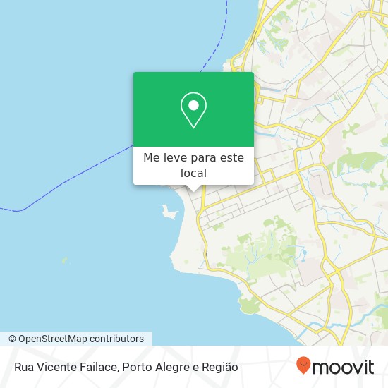 Rua Vicente Failace mapa