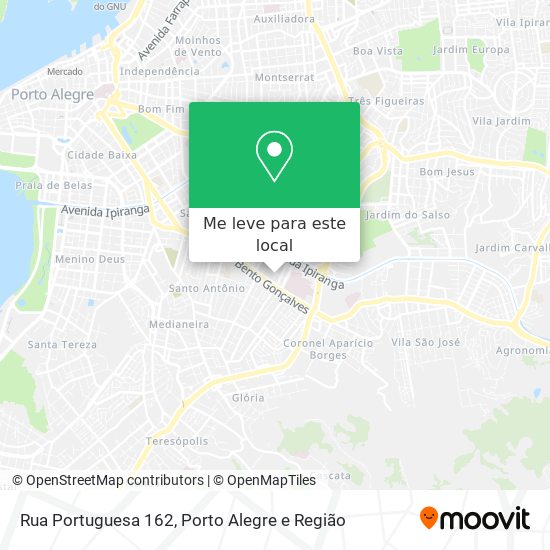 Rua Portuguesa 162 mapa