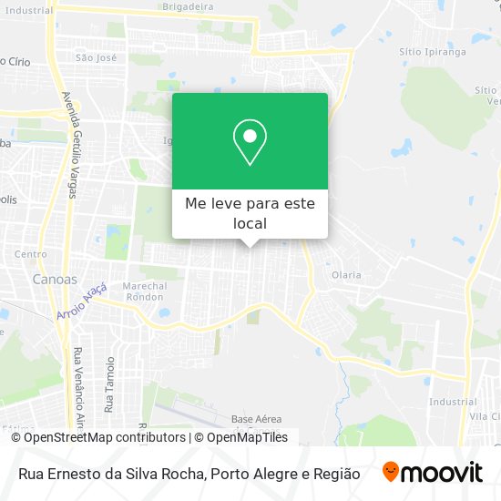 Rua Ernesto da Silva Rocha mapa