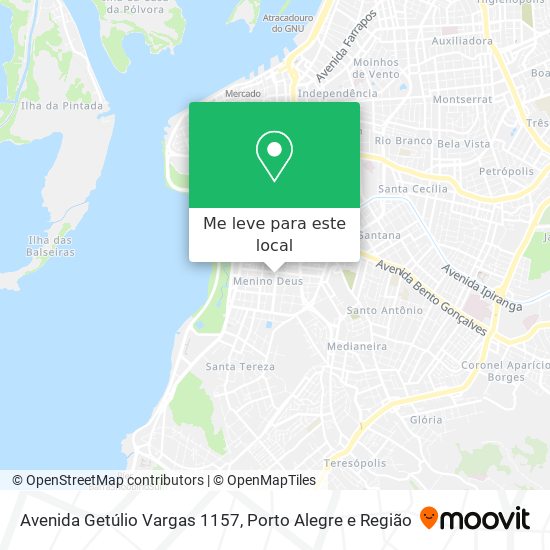 Avenida Getúlio Vargas 1157 mapa