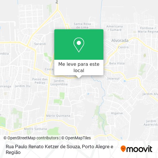 Rua Paulo Renato Ketzer de Souza mapa