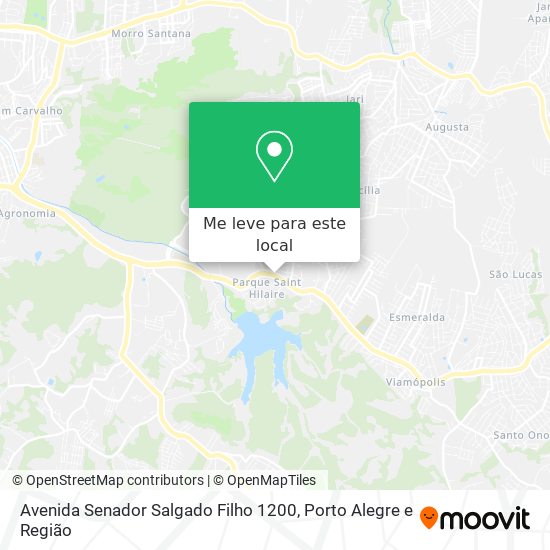 Avenida Senador Salgado Filho 1200 mapa