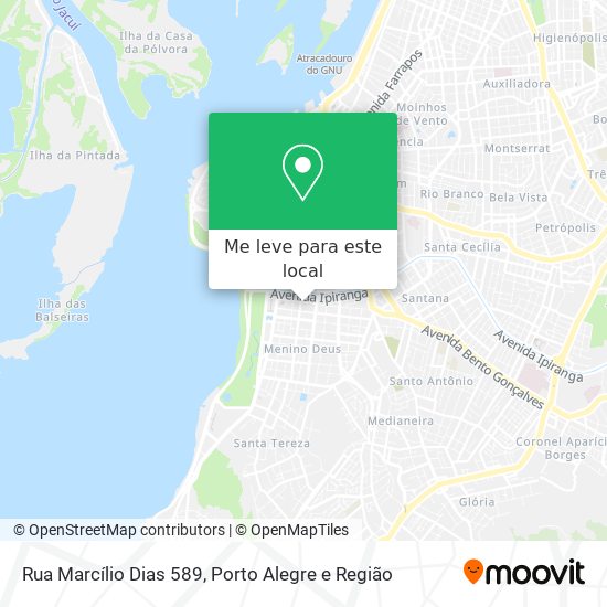 Rua Marcílio Dias 589 mapa