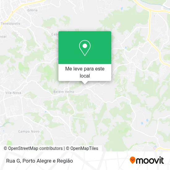 Rua G mapa