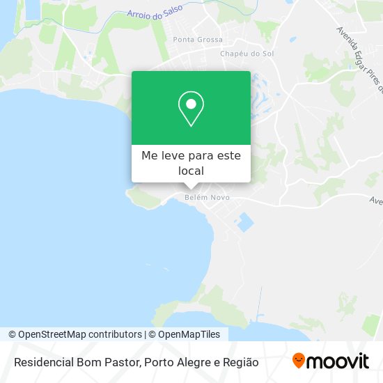 Residencial Bom Pastor mapa