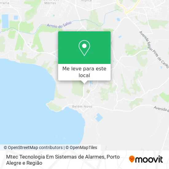 Mtec Tecnologia Em Sistemas de Alarmes mapa