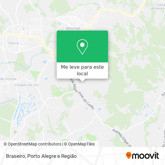 Braseiro mapa