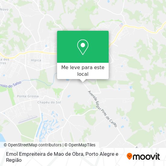 Emol Empreiteira de Mao de Obra mapa