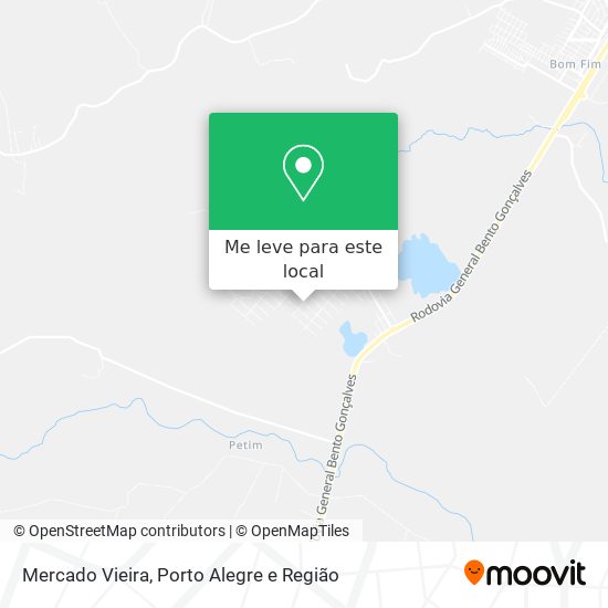 Mercado Vieira mapa