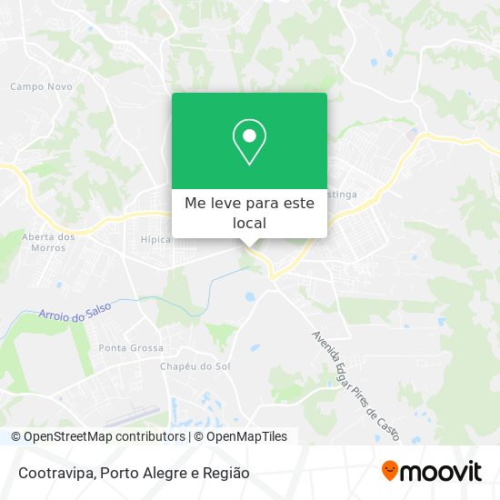 Cootravipa mapa