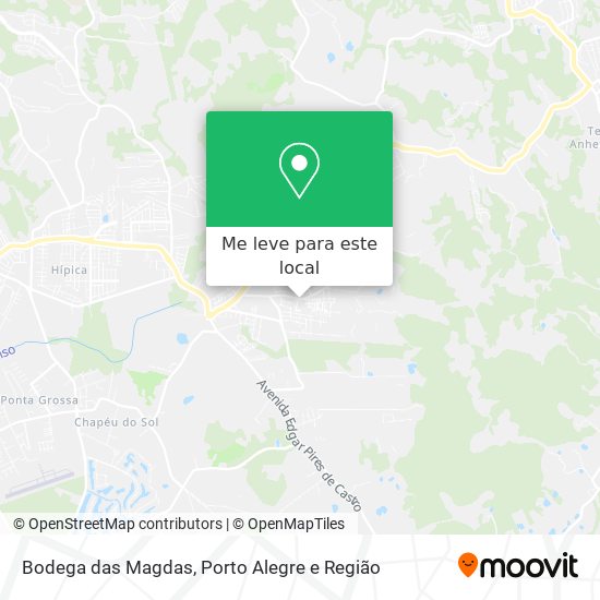 Bodega das Magdas mapa