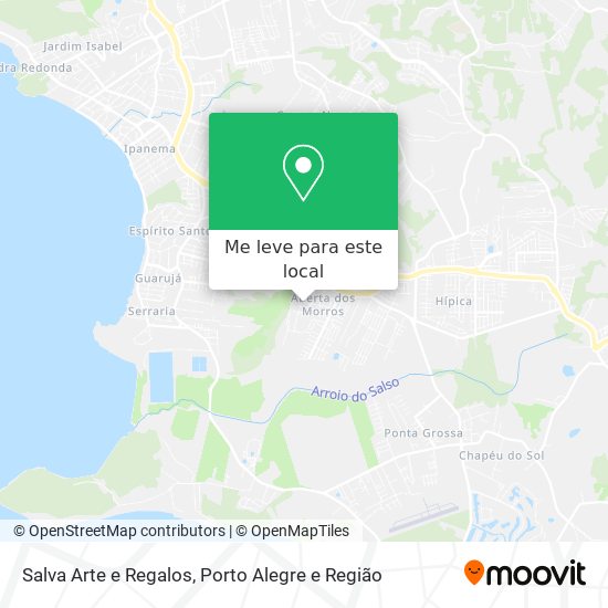 Salva Arte e Regalos mapa