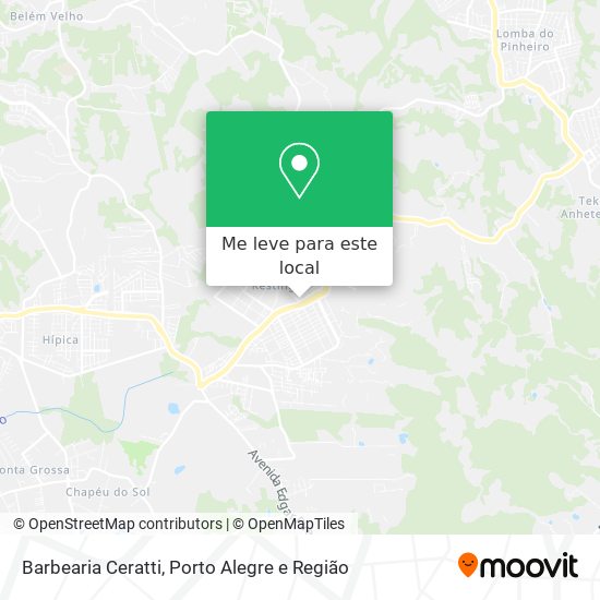 Barbearia Ceratti mapa