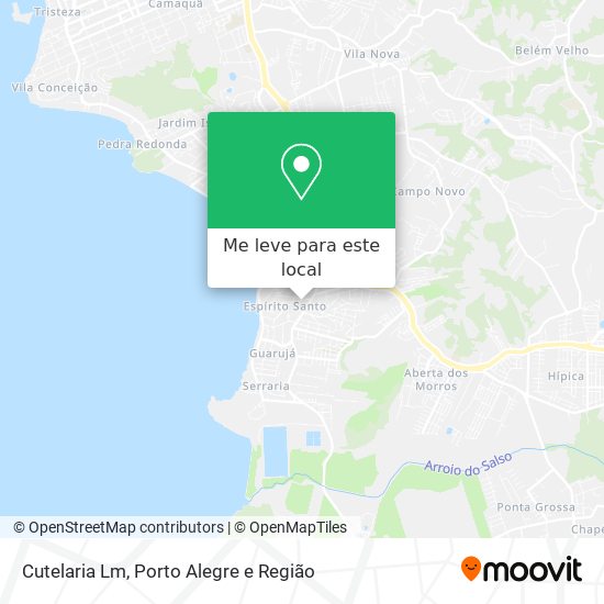 Cutelaria Lm mapa