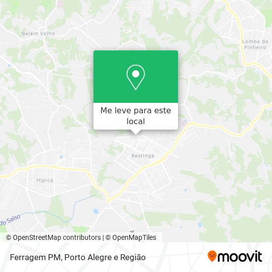 Ferragem PM mapa