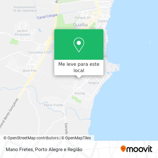Mano Fretes mapa