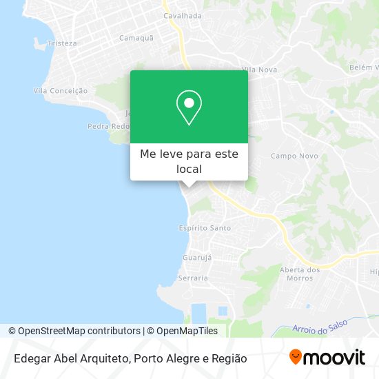 Edegar Abel Arquiteto mapa