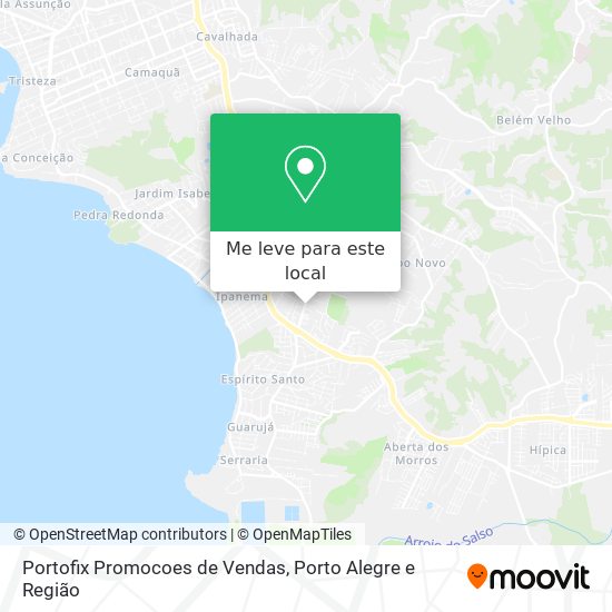 Portofix Promocoes de Vendas mapa