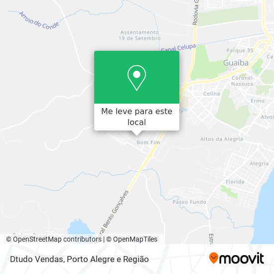 Dtudo Vendas mapa