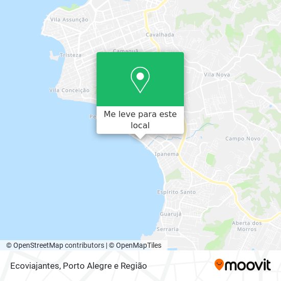 Ecoviajantes mapa
