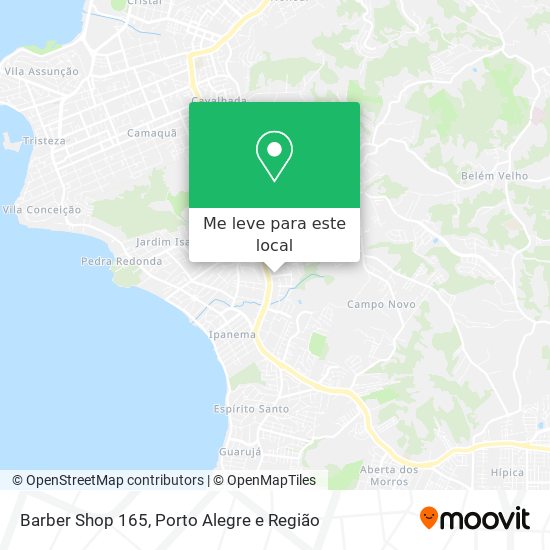 Barber Shop 165 mapa