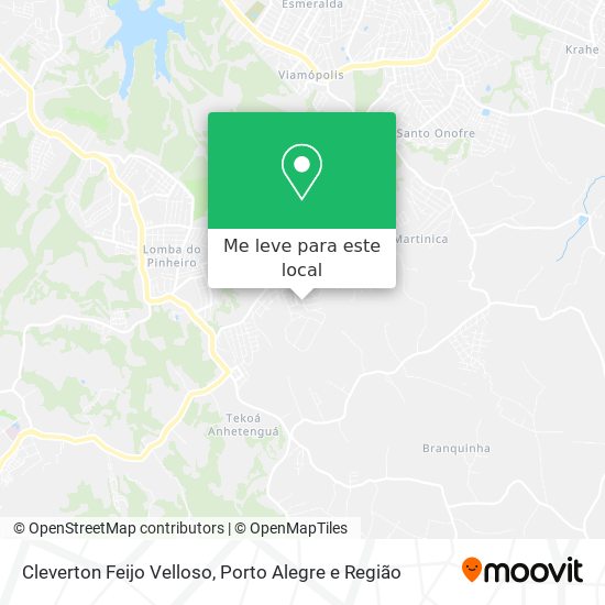 Cleverton Feijo Velloso mapa